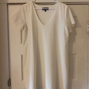 White lulus dress worn once perfect condition